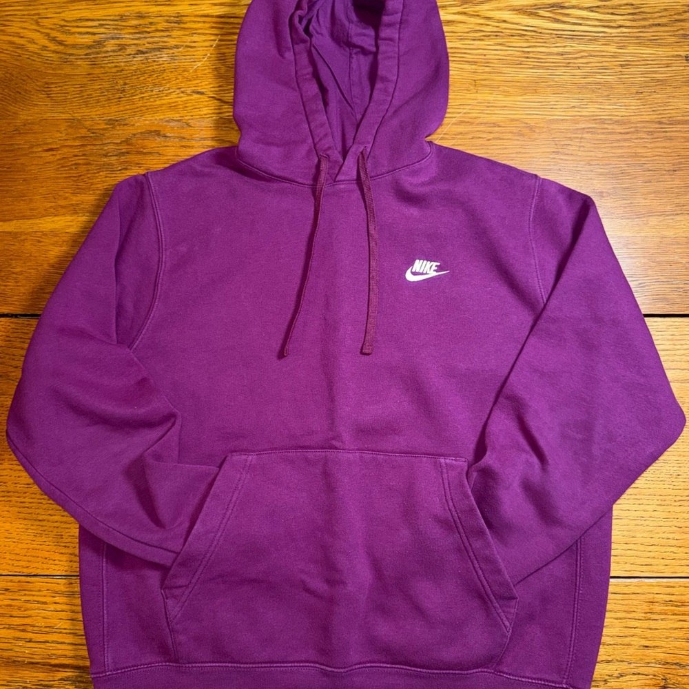 Nike Men's Rich Purple Hoodie